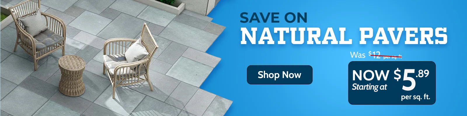 Natural Pavers near me | Shop Online for Delivery