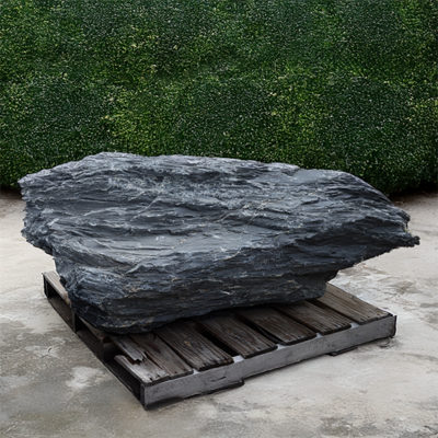 slate boulder