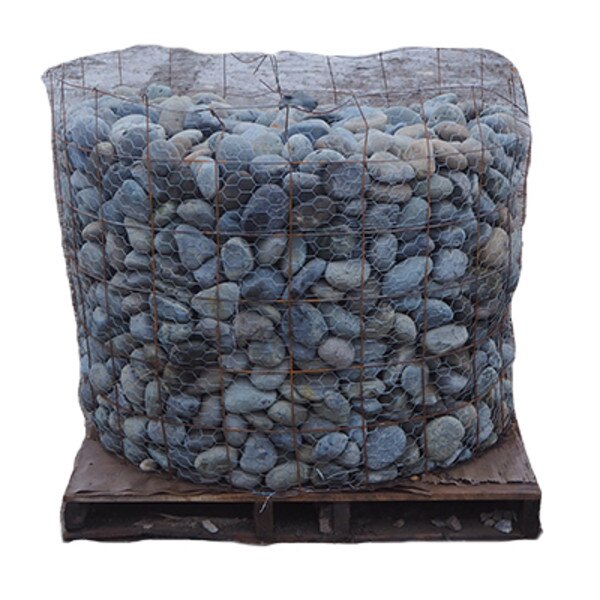 Mexican beach pebble pallets