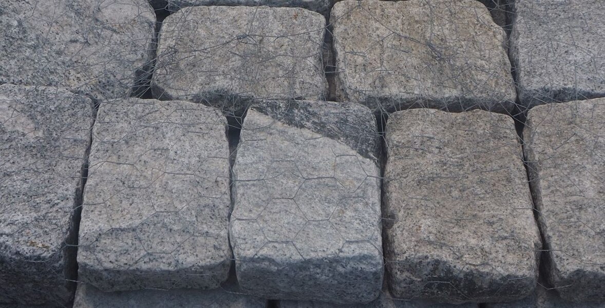Gray Granite Cobblestones