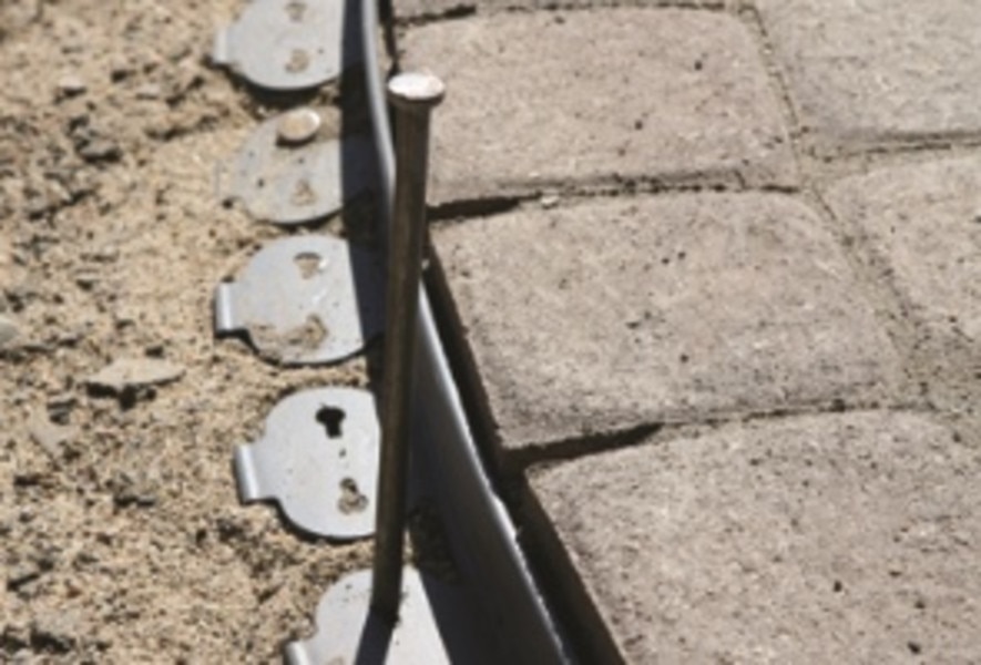 Paver Rail Spikes Delivered to In town Atlanta, decatur, westside | Cummin Landscape Supply